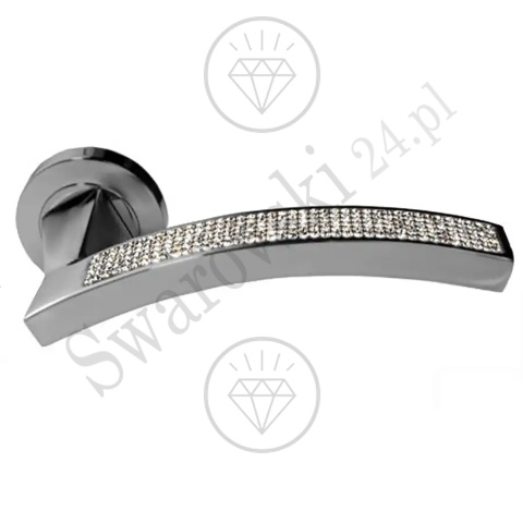 Klamka Profilo Mesh 102 CS - chromowana matowa